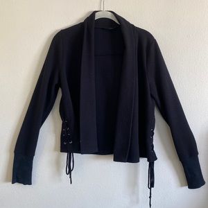 Guess Black Sweater Jacket